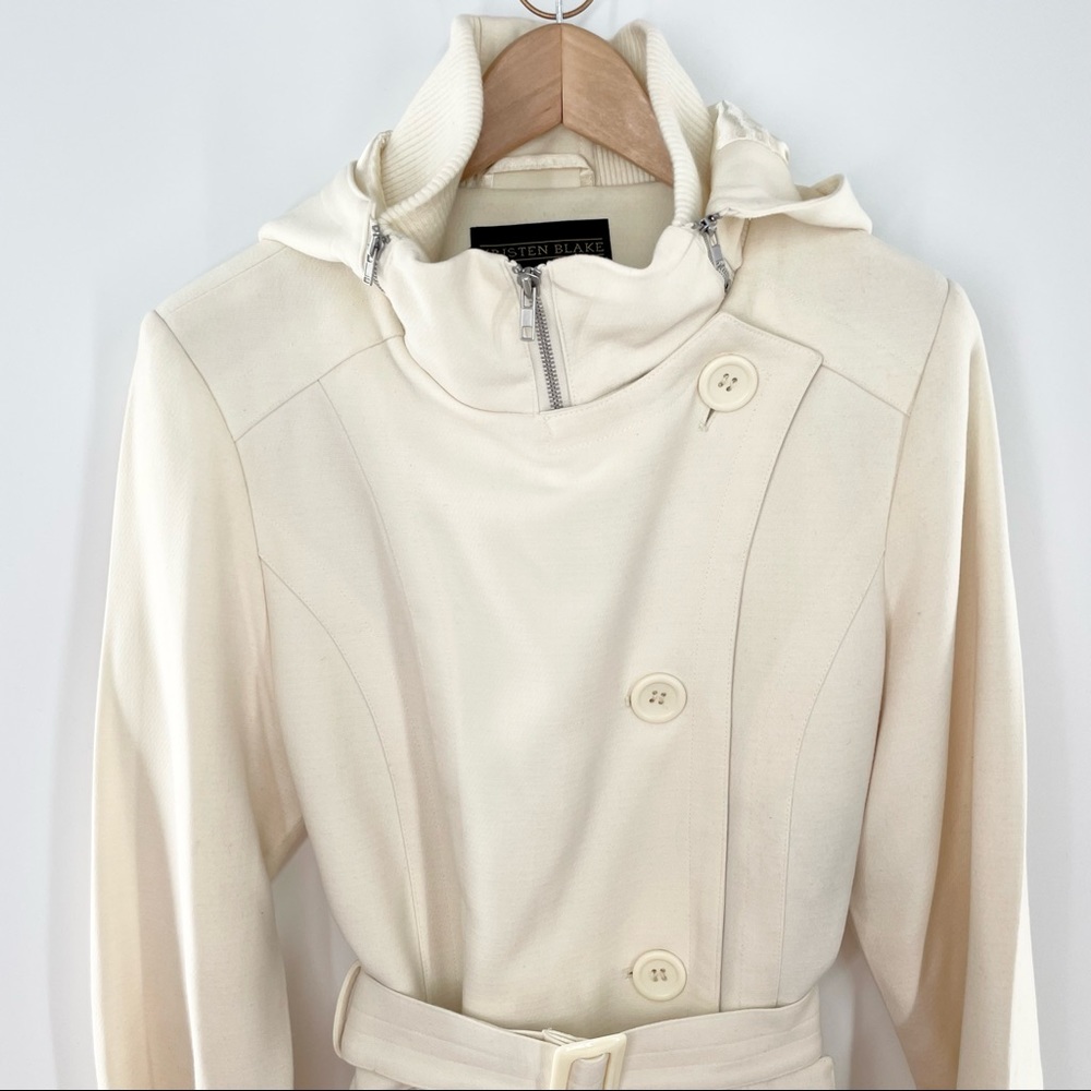 Kristen Blake Belt Buckle Trench Coat